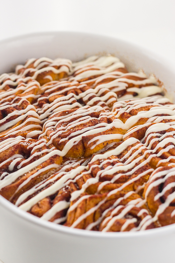 Cinnamon Rolls With Cream Cheese Frosting